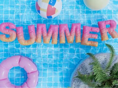 SUMMERの浮き輪